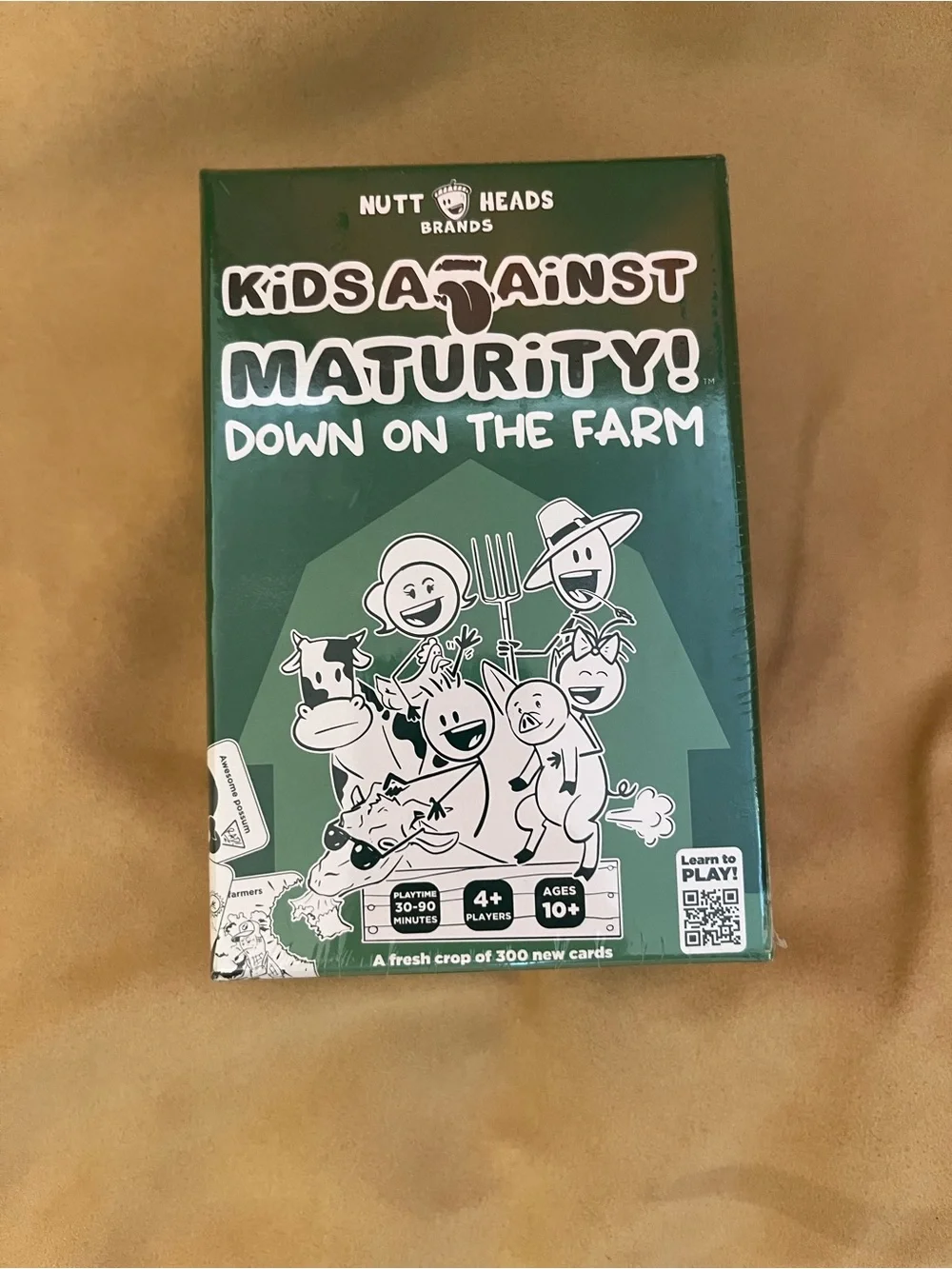 Kids Against Maturity Down On The Farm Game